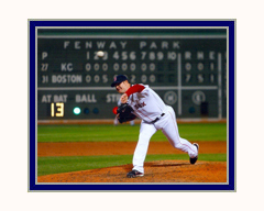 Boston Red Sox Photo Double Matted