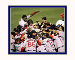 Boston Red Sox Photo Double Matted