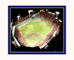 Boston Red Sox Photo Double Matted