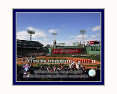 Boston Red Sox Photo Double Matted
