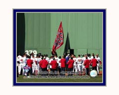 Boston Red Sox Photo Double Matted