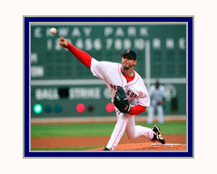 Boston Red Sox Photo Double Matted