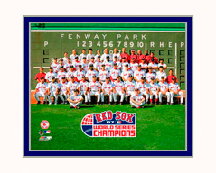Boston Red Sox Photo Double Matted