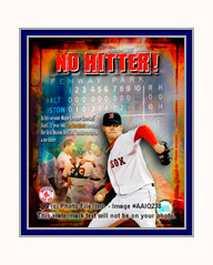 Boston Red Sox Photo Double Matted