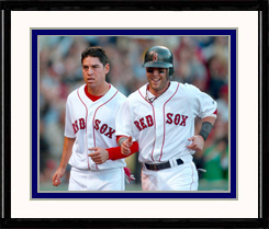 Boston Red Sox Photo Double Matted & Framed