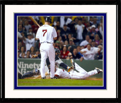 Boston Red Sox Photo Double Matted & Framed