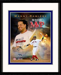 Boston Red Sox Photo Double Matted & Framed