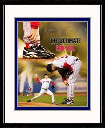 Boston Red Sox Photo Double Matted & Framed