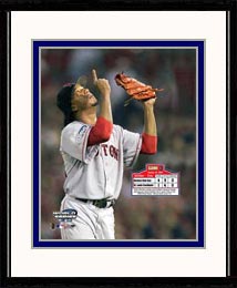 Boston Red Sox Photo Double Matted & Framed