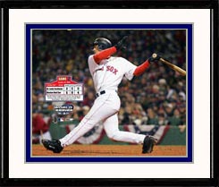 Boston Red Sox Photo Double Matted & Framed
