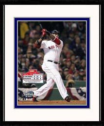 Boston Red Sox Photo Double Matted & Framed