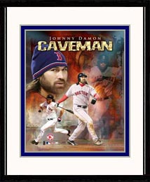 Boston Red Sox Photo Double Matted & Framed