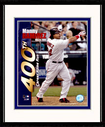 Boston Red Sox Photo Double Matted & Framed
