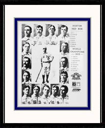 Boston Red Sox Photo Double Matted & Framed