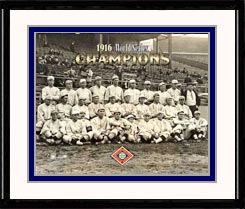 Boston Red Sox Photo Double Matted & Framed