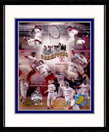 Boston Red Sox Photo Double Matted & Framed