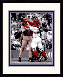 Boston Red Sox Photo Double Matted & Framed