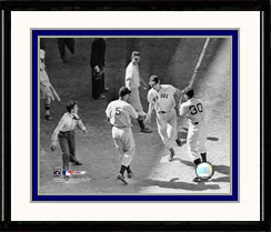 Boston Red Sox Photo Double Matted & Framed