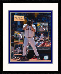 Boston Red Sox Photo Double Matted & Framed