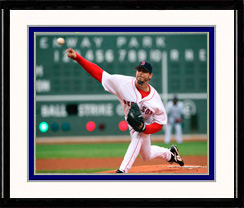 Boston Red Sox Photo Double Matted & Framed
