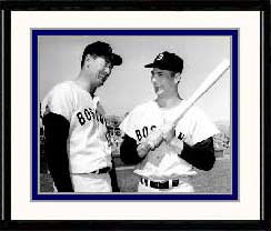 Boston Red Sox Photo Double Matted & Framed