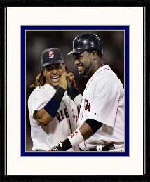 Boston Red Sox Photo Double Matted & Framed