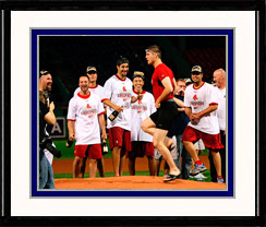 Boston Red Sox Photo Double Matted & Framed