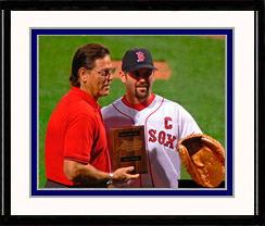 Boston Red Sox Photo Double Matted & Framed