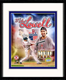 Boston Red Sox Photo Double Matted & Framed