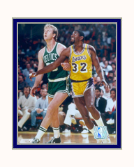 Boston Celtics Photo Double Matted