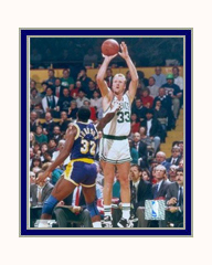 Boston Celtics Photo Double Matted