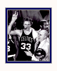 Boston Celtics Photo Double Matted