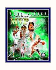 Boston Celtics Photo Double Matted