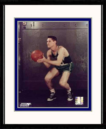 Boston Celtics Photo Double Matted & Framed