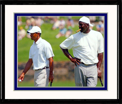 Boston Celtics Photo Double Matted & Framed