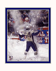 New England Patriots Photo Double Matted