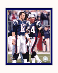 New England Patriots Photo Double Matted