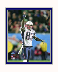 New England Patriots Photo Double Matted