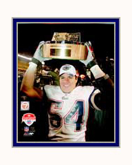 New England Patriots Photo Double Matted