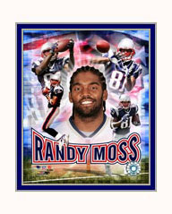 New England Patriots Photo Double Matted
