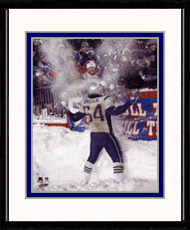 New England Patriots Photo Double Matted & Framed