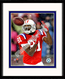 New England Patriots Photo Double Matted & Framed