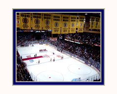 Boston Bruins Photo Double Matted