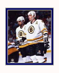 Boston Bruins Photo Double Matted