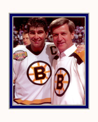 Boston Bruins Photo Double Matted