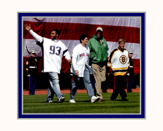 Boston Bruins Photo Double Matted