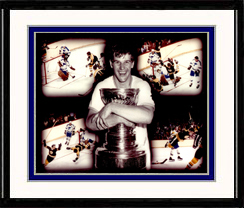 Boston Bruins Photo Double Matted & Framed
