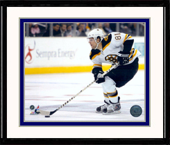 Boston Bruins Photo Double Matted & Framed